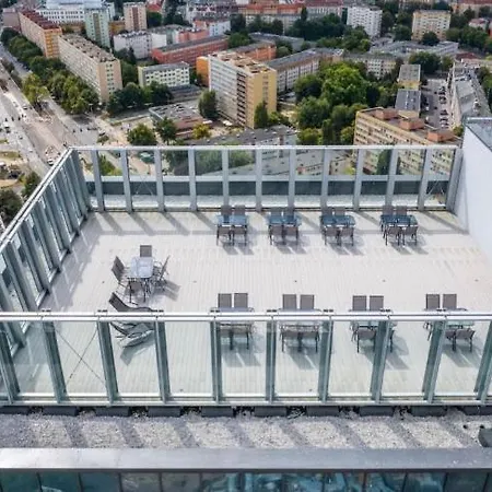 Hanza Tower Baobab Pool Jacussi Sauna Apartment Szczecin
