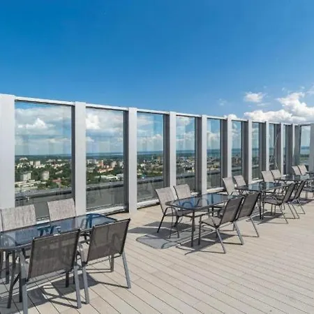 Hanza Tower Baobab Pool Jacussi Sauna Apartment *