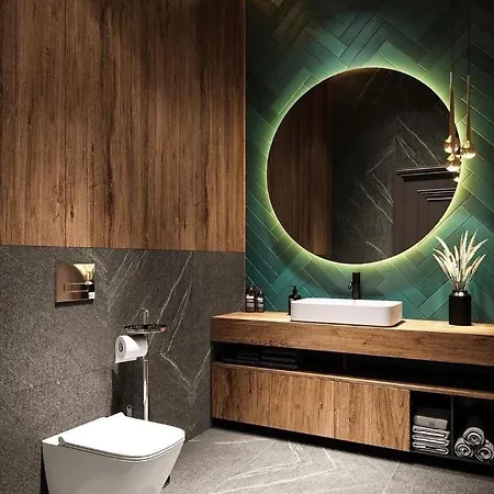 Apartment Hanza Tower Baobab Pool Jacussi Sauna *